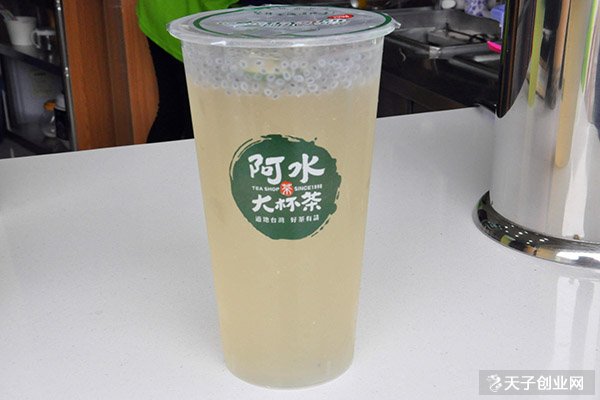 阿水大杯茶包裝